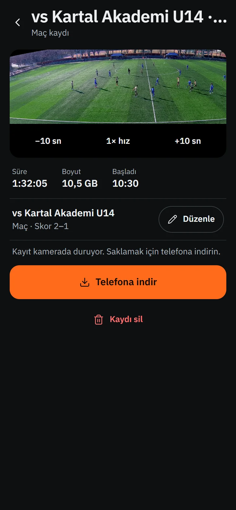 Hexa uygulaması: kayıt ayrıntısı, izle ve indir